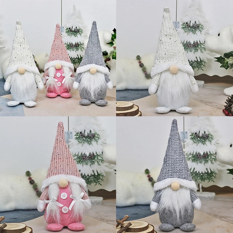 Gnome Christmas Faceless Doll Merry Christmas Decorations For Home 2024 Christmas Ornament Xmas Tree Navidad Natal New Year 2025