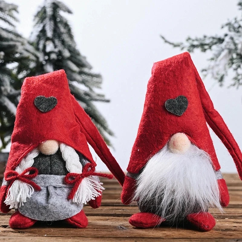 Gnome Christmas Faceless Doll Merry Christmas Decorations For Home 2024 Christmas Ornament Xmas Tree Navidad Natal New Year 2025