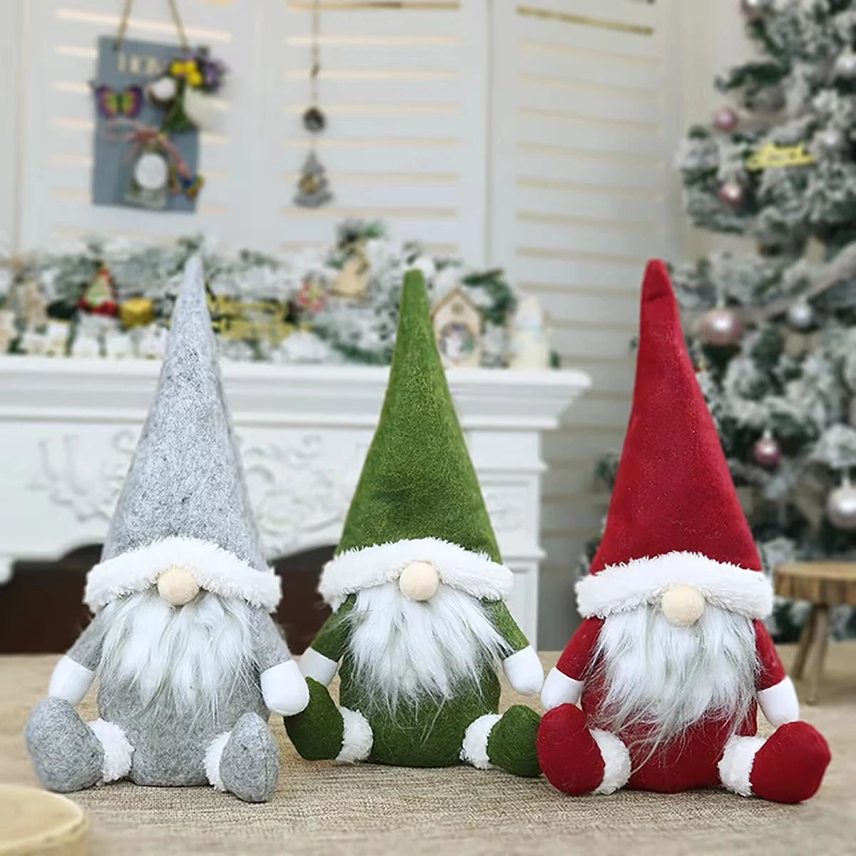 Gnome Christmas Faceless Doll Merry Christmas Decorations For Home 2024 Christmas Ornament Xmas Tree Navidad Natal New Year 2025